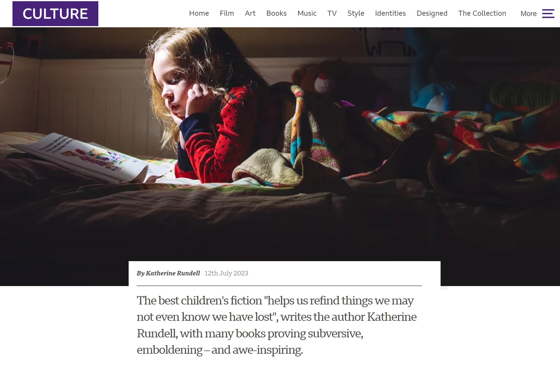 The benefits of adults reading children's books Muffin Books